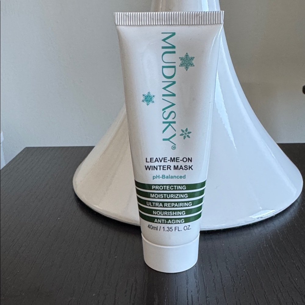 Mudmasky Clay Mask Leave-Me-On Winter Mask 40 mL 1.35 Fl. Oz New Sealed Skincare
